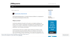 Desktop Screenshot of leyssensjan.wordpress.com