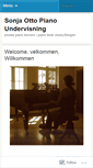Mobile Screenshot of pianoundervisning.wordpress.com