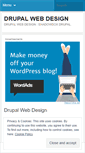 Mobile Screenshot of drupalwebdesignqcij.wordpress.com