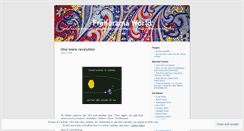 Desktop Screenshot of franoramaworld.wordpress.com