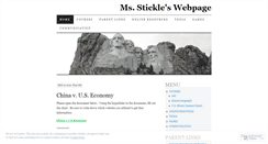 Desktop Screenshot of lindsaystickle.wordpress.com