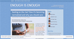 Desktop Screenshot of internetsafety101.wordpress.com