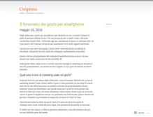 Tablet Screenshot of cvnpress.wordpress.com
