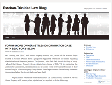 Tablet Screenshot of ltrinidadlawblog.wordpress.com