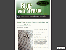 Tablet Screenshot of aneldeprata.wordpress.com