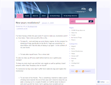 Tablet Screenshot of a1ly.wordpress.com