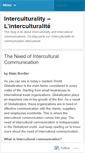 Mobile Screenshot of interculturality.wordpress.com