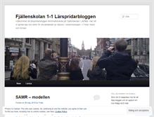 Tablet Screenshot of fjallenskolan.wordpress.com