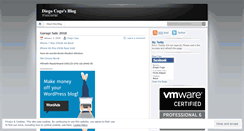 Desktop Screenshot of diegocogo.wordpress.com