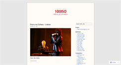 Desktop Screenshot of 100iso.wordpress.com