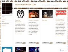 Tablet Screenshot of albatroshduo.wordpress.com