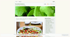 Desktop Screenshot of gastrologica.wordpress.com