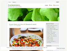 Tablet Screenshot of gastrologica.wordpress.com