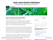 Tablet Screenshot of dpublicitario.wordpress.com