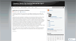 Desktop Screenshot of chemgroup11.wordpress.com