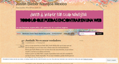 Desktop Screenshot of justiinbsonora.wordpress.com