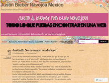 Tablet Screenshot of justiinbsonora.wordpress.com