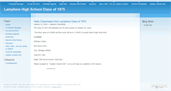 Desktop Screenshot of lhs1975.wordpress.com