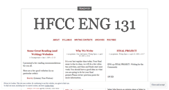 Desktop Screenshot of hfcc131.wordpress.com