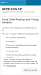 Mobile Screenshot of hfcc131.wordpress.com