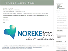 Tablet Screenshot of norekefoto.wordpress.com