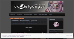 Desktop Screenshot of doqpelganger.wordpress.com