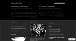 Desktop Screenshot of despertaremos.wordpress.com
