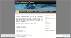 Desktop Screenshot of hoqueisubportugal.wordpress.com