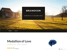 Tablet Screenshot of brainocon.wordpress.com