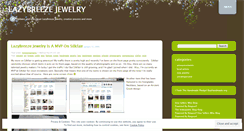 Desktop Screenshot of lazybreezejewelry.wordpress.com