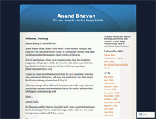 Tablet Screenshot of anandbhavan.wordpress.com