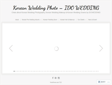 Tablet Screenshot of koreanconceptweddingphotography.wordpress.com