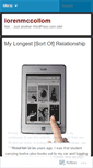 Mobile Screenshot of lmccollom.wordpress.com