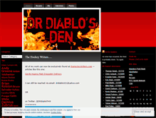 Tablet Screenshot of drdiablo.wordpress.com