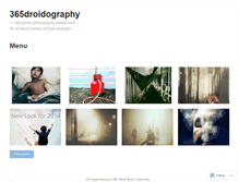 Tablet Screenshot of 365droidography.wordpress.com