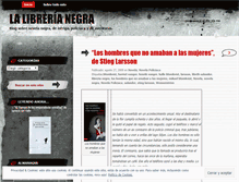 Tablet Screenshot of lalibrerianegra.wordpress.com