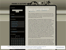 Tablet Screenshot of enabeltan.wordpress.com