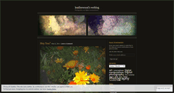 Desktop Screenshot of lenfirewood.wordpress.com