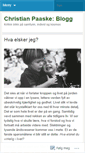 Mobile Screenshot of christianpaaske.wordpress.com