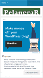 Mobile Screenshot of pelanggar.wordpress.com