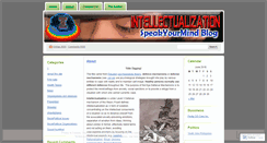 Desktop Screenshot of intellectualization.wordpress.com