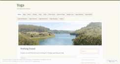 Desktop Screenshot of martialartsyoga.wordpress.com