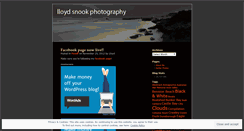 Desktop Screenshot of lloydsnook.wordpress.com