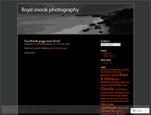 Tablet Screenshot of lloydsnook.wordpress.com