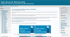 Desktop Screenshot of jobsearchuniversity.wordpress.com