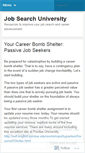 Mobile Screenshot of jobsearchuniversity.wordpress.com