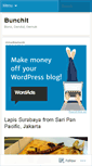 Mobile Screenshot of bunchit.wordpress.com