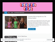 Tablet Screenshot of forgottenfilmcast.wordpress.com