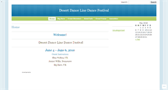 Desktop Screenshot of ddlinedancefestival.wordpress.com