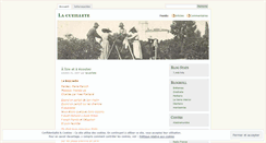 Desktop Screenshot of lacueillete.wordpress.com